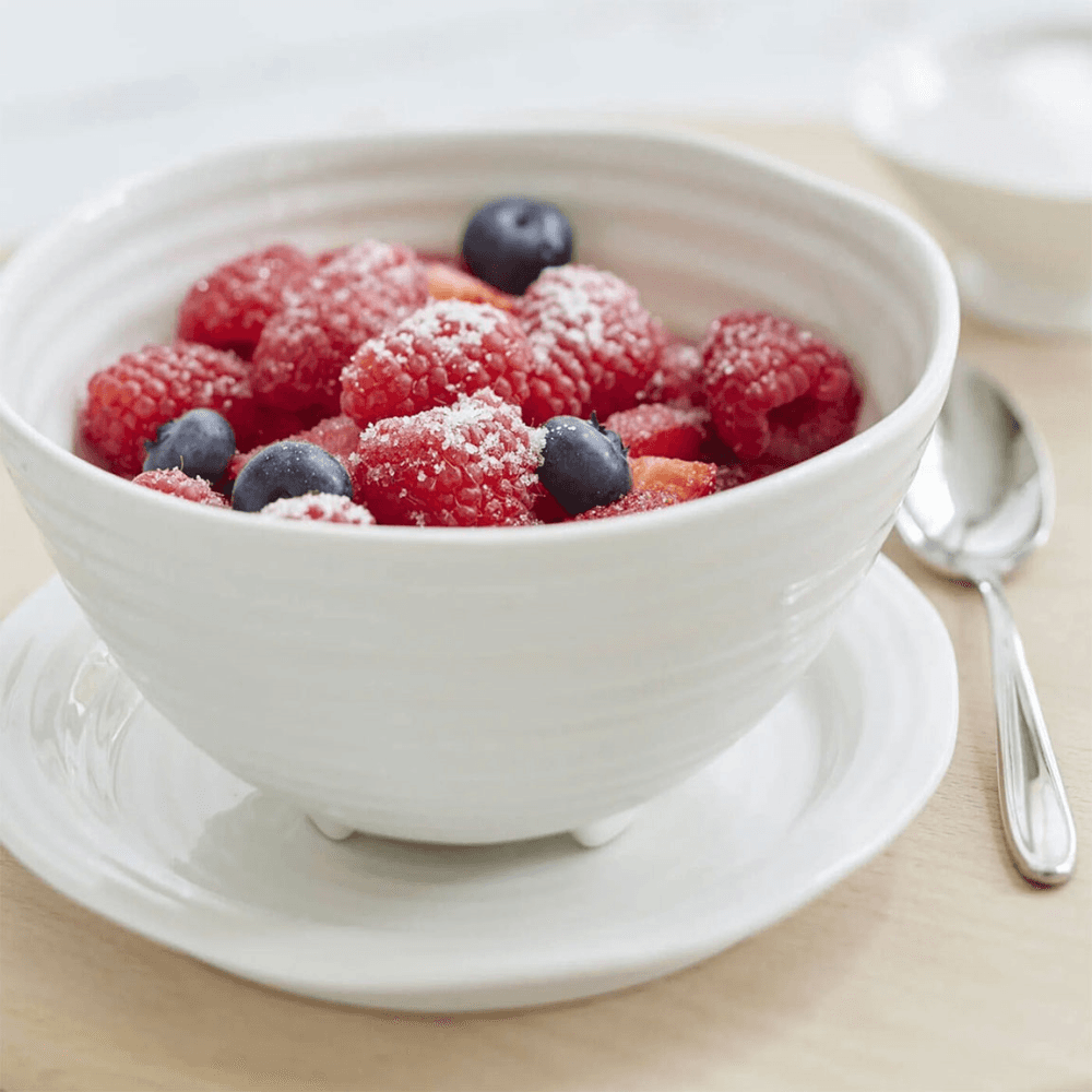 Set of 4 bowls, White