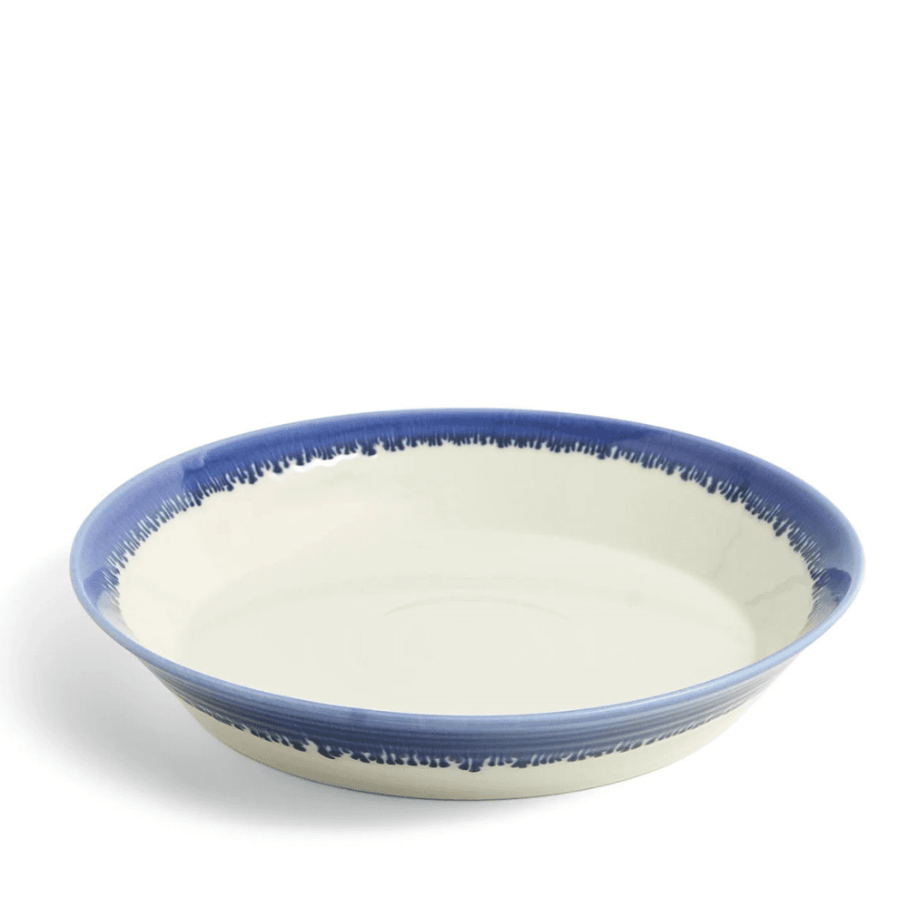 1815 Pacific Low Serving Bowl, Blue