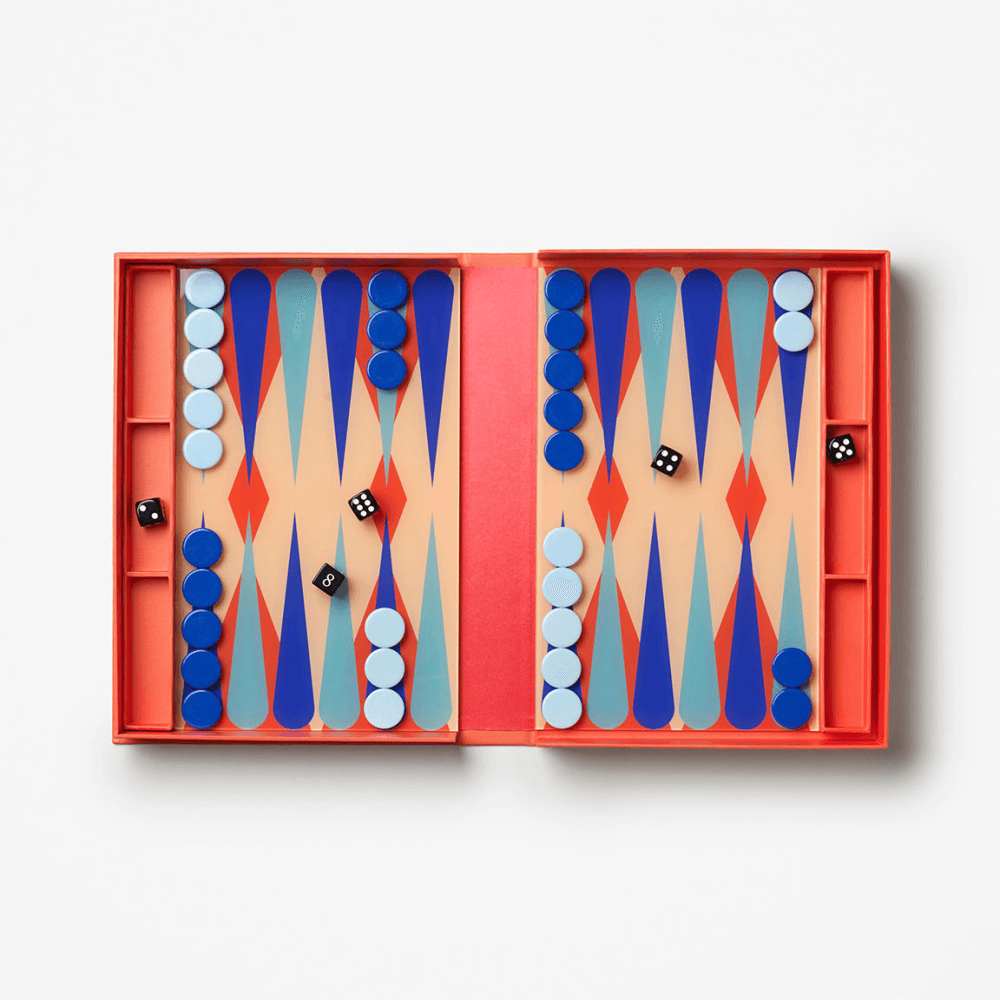 Classic Art of Backgammon, Red Multi