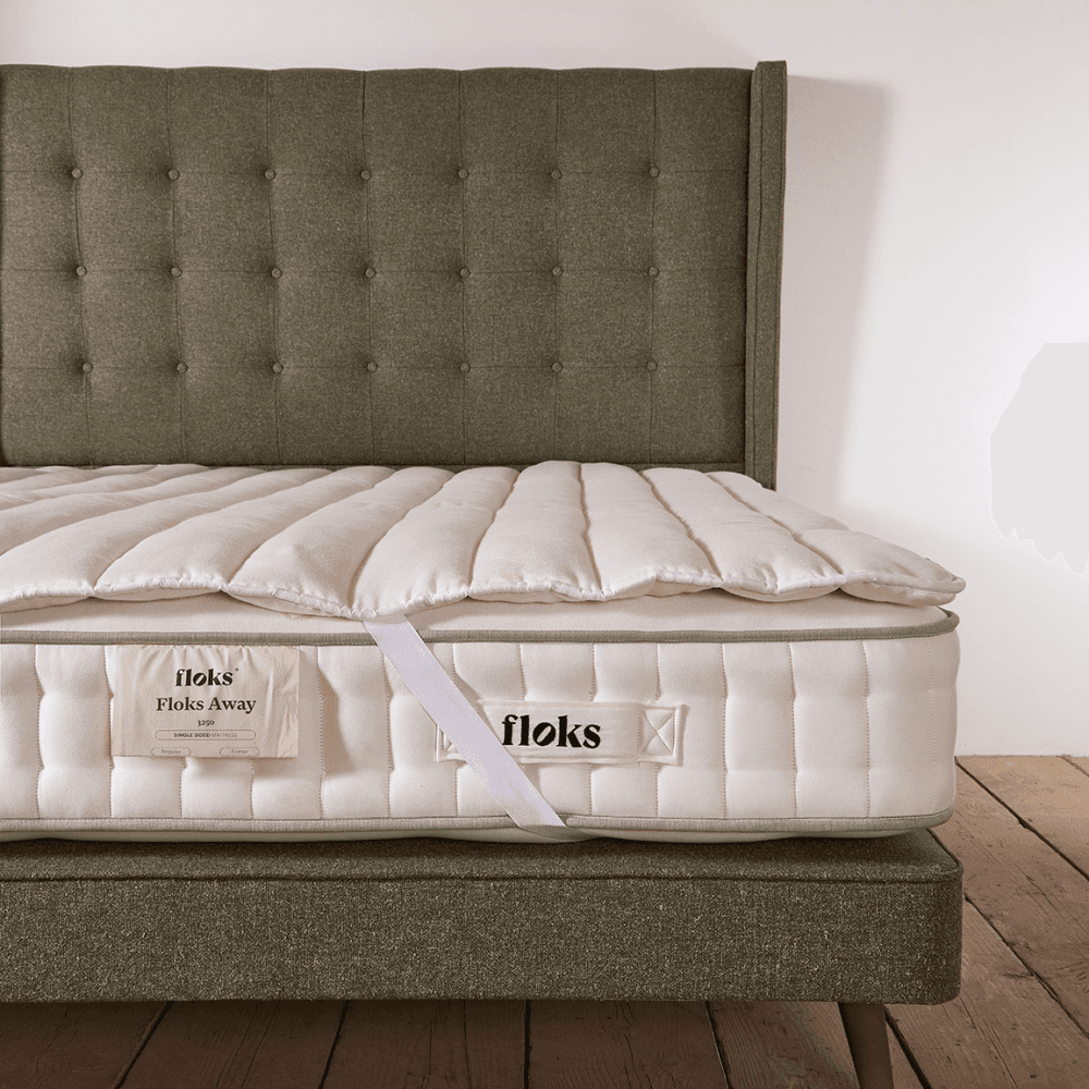 Luxury Deep Fill Organic Wool Mattress Topper
