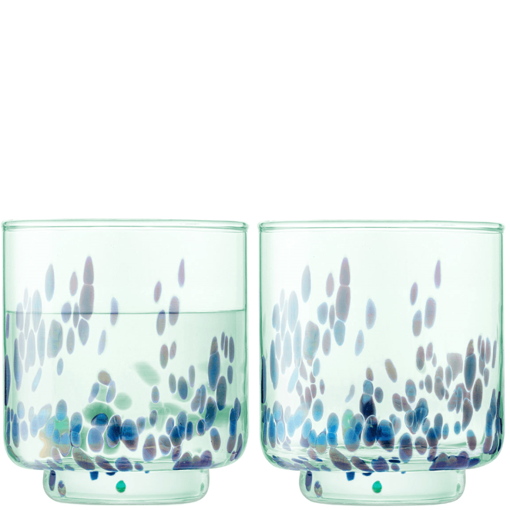 Sea Glass Set of 2 Tumblers