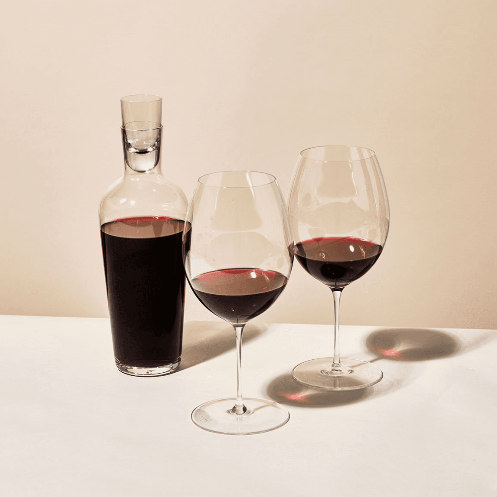Occassional Set of 2 Bordeaux Glasses