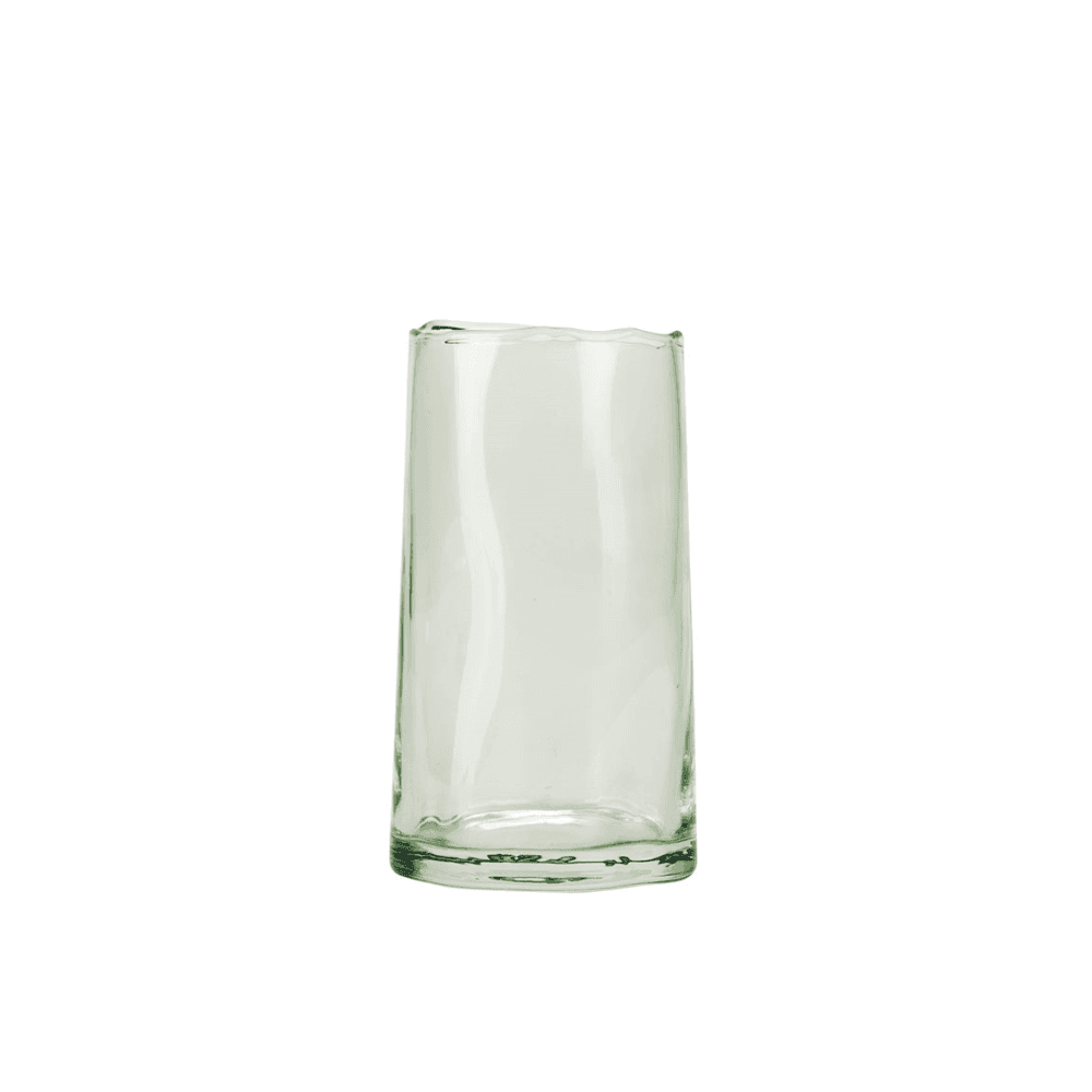 Travellers Rest Set of 4 Hiball Glasses, Green
