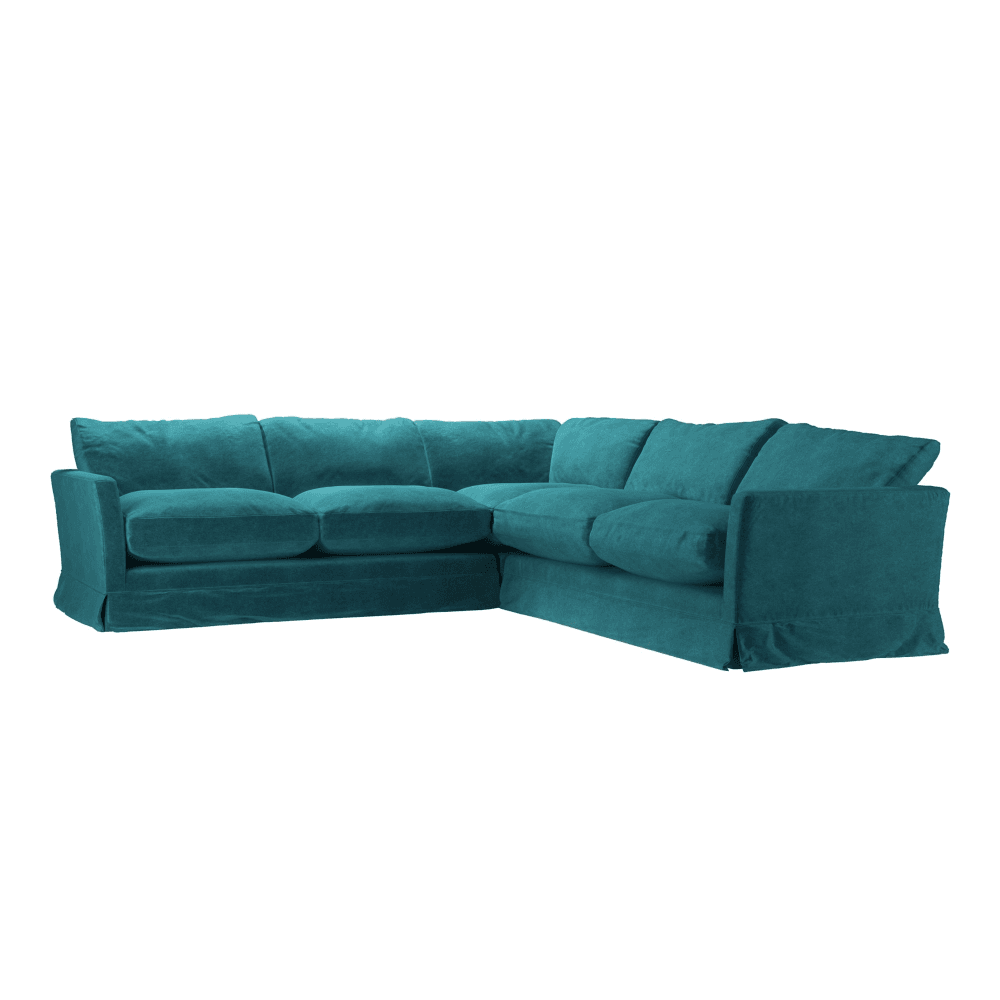 Otto Medium corner sofa, Neptune