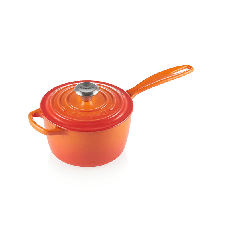 Signature Cast Iron Saucepan