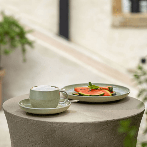 Image showing the Perlemor Saucer Coffee Cup, Alga product.
