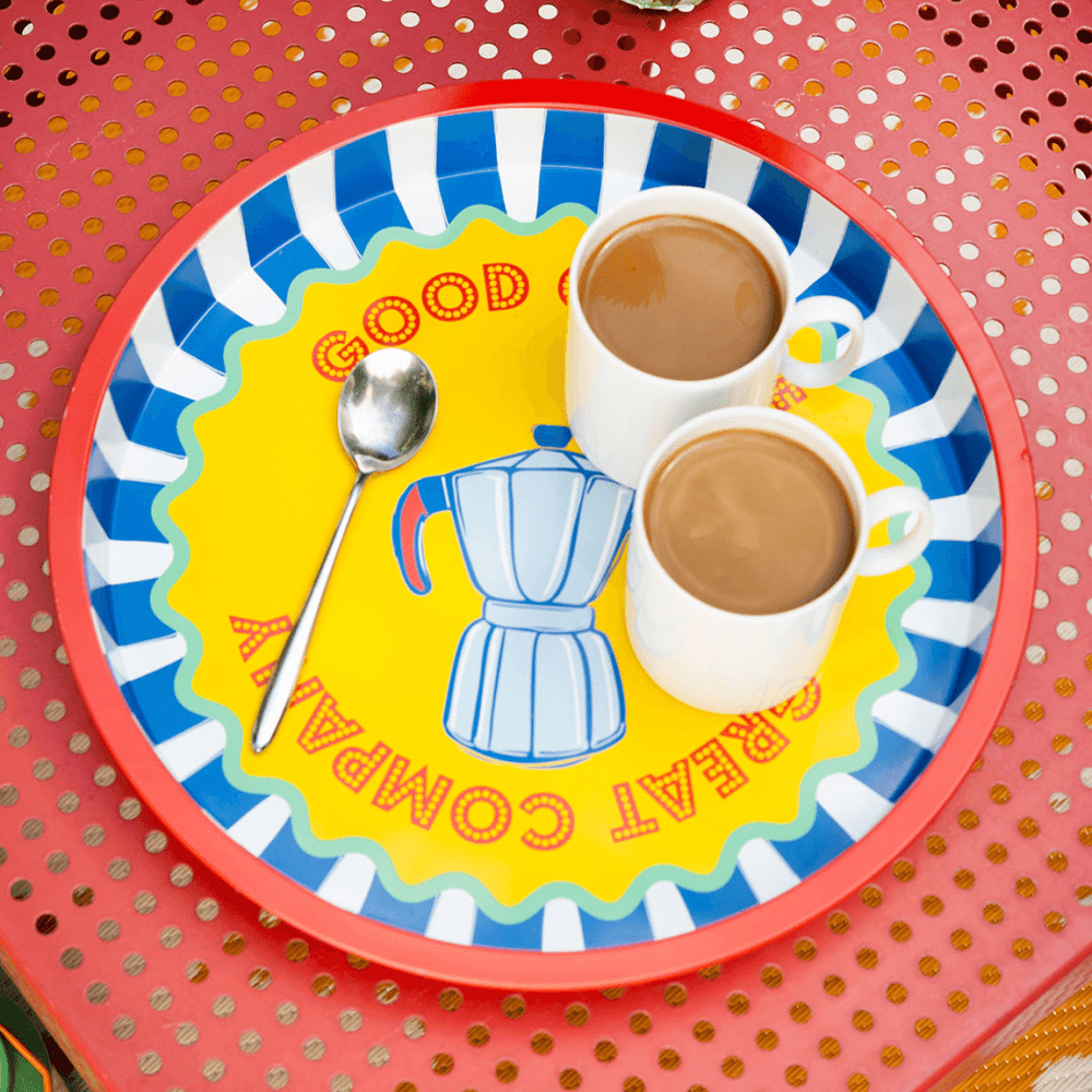 Bon appetit Tin Tray, Coffee
