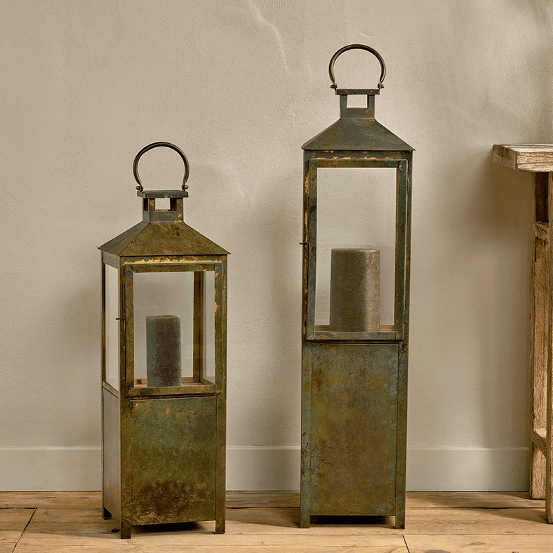 Asharu Lantern, Antique Patina
