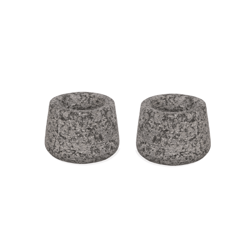Ramsden Set of 2 Tealight Holders, Natural
