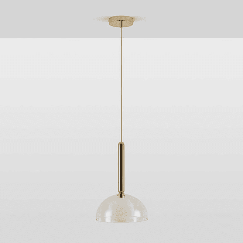 Dome Pendant Light, Clear