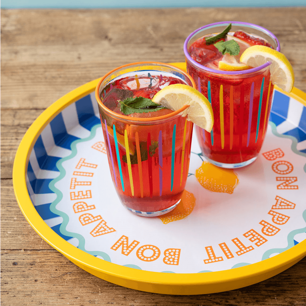Bon appetit Tin Tray, Lemon
