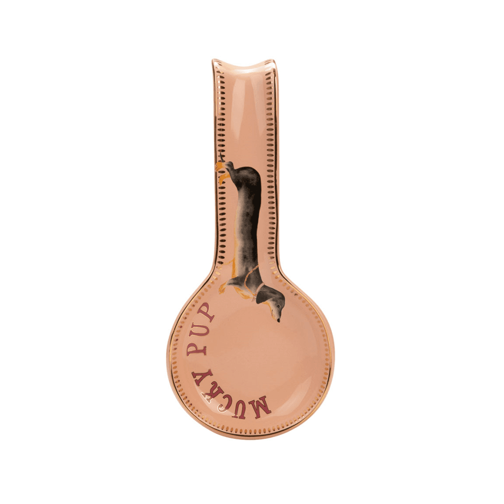 Doggie Spoon Rest, Pink