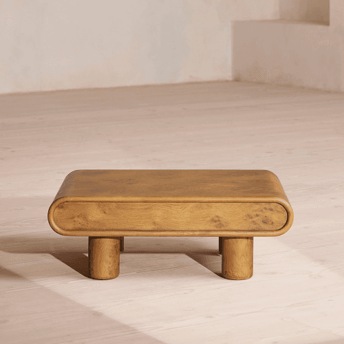 Image showing the Noelle End Table, Oak product.