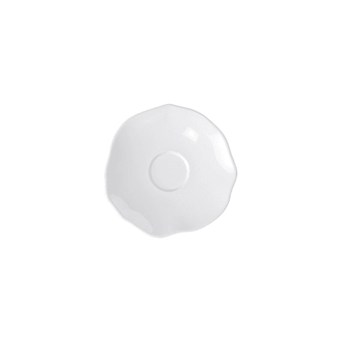 Image showing the Pura Espresso Cup Saucer, White product.