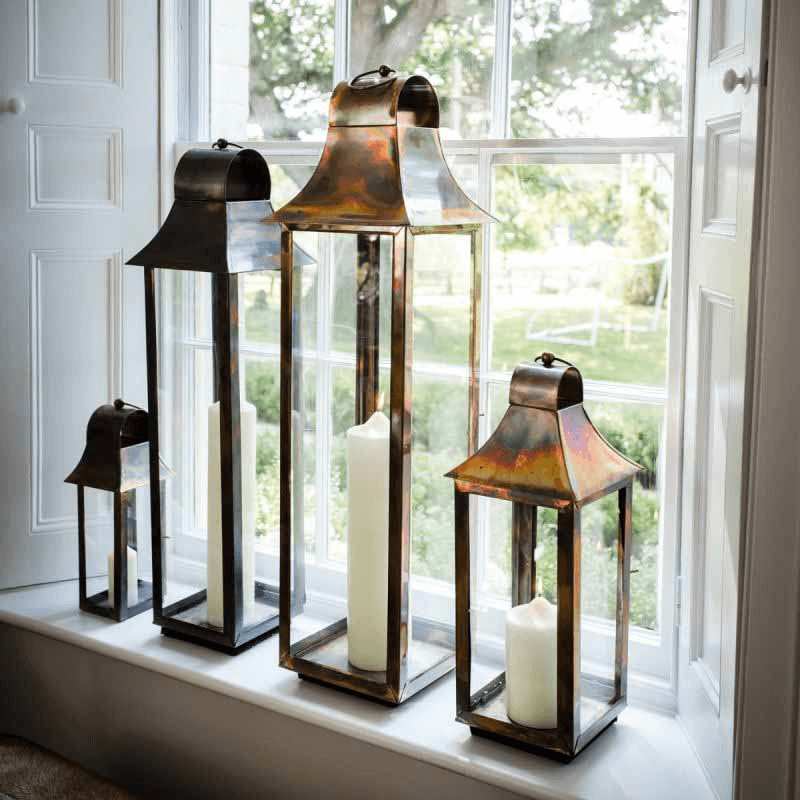 Tonto Lantern, Burnished Copper