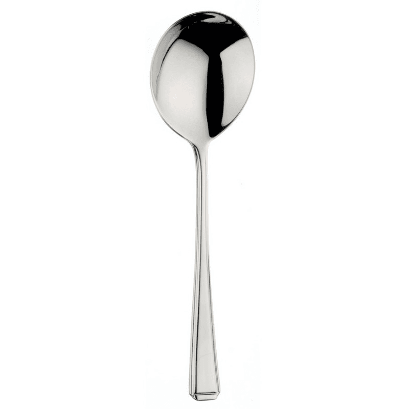 Harley Soup Spoon, Stainless Steel