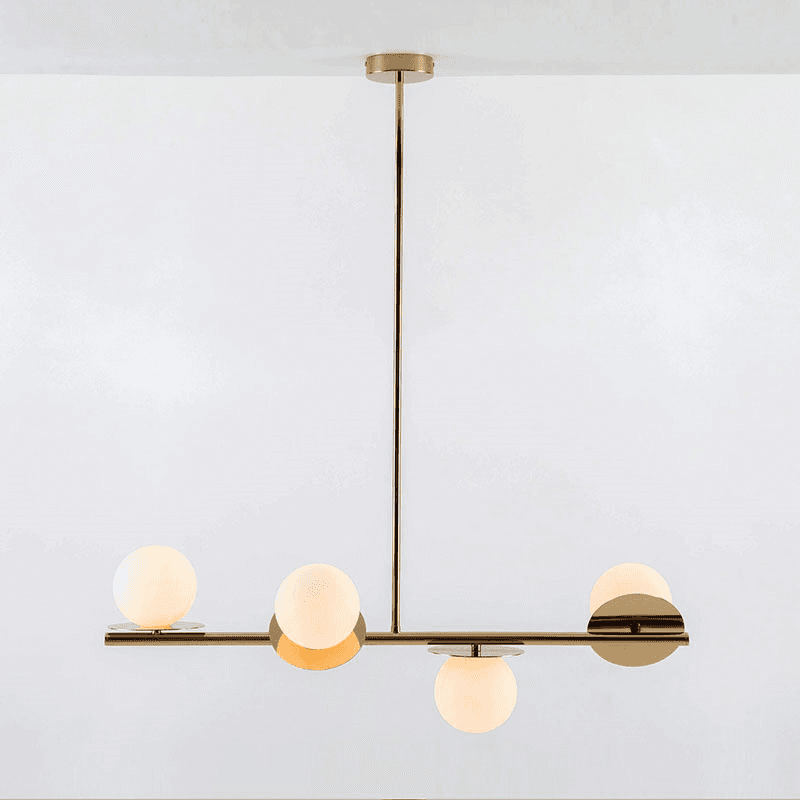 Disk Opal Pendant Light
