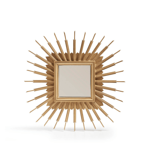 Image showing the Aphelion Mirror, Antique Brass product.