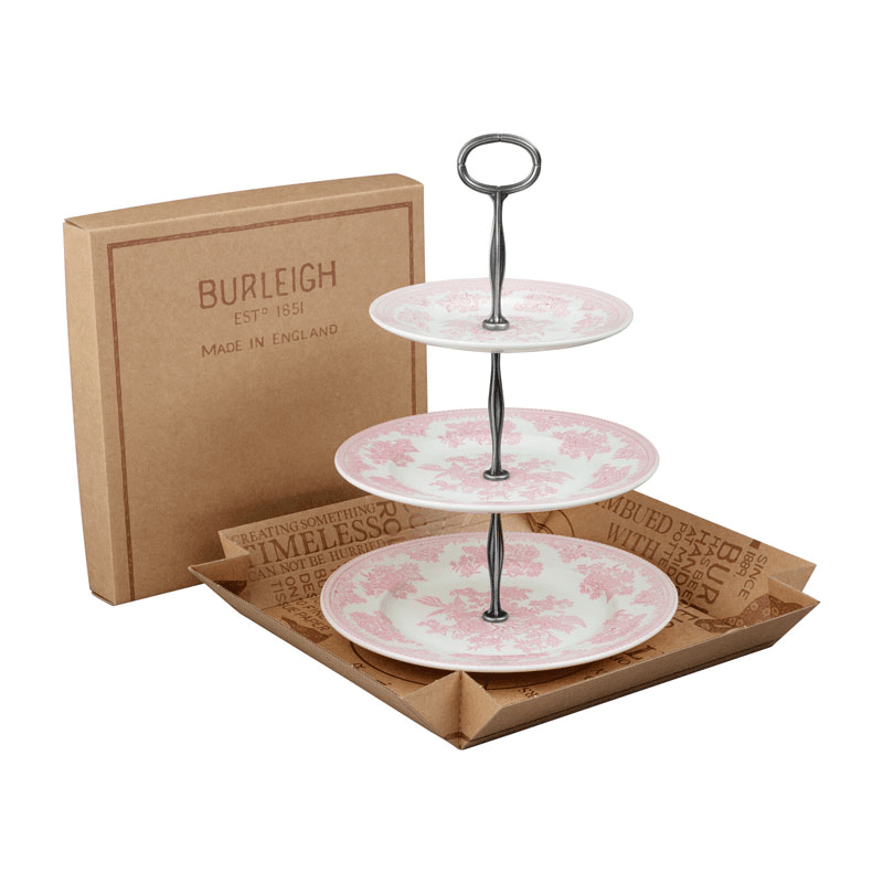 Asiatic Pheasants 3 Tier Cake Stand
