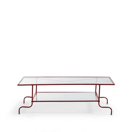 Image showing the Yulan Coffee Table, Chinese Red product.