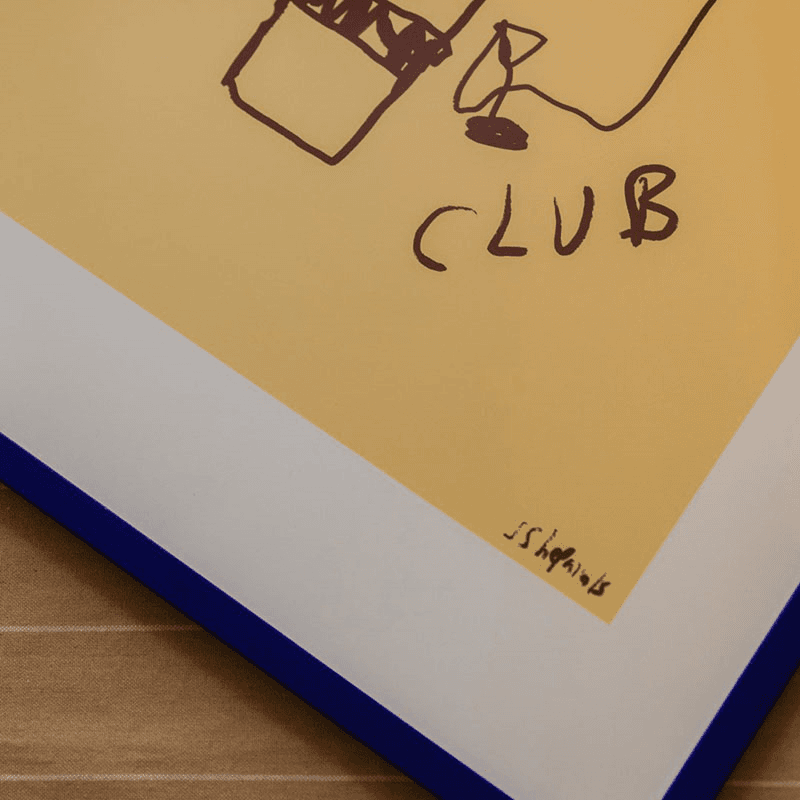 Ruby Hughes Wine Club Print