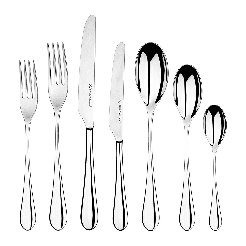 Mulberry 56 Piece Set, Mirror Finish Stainless Steel