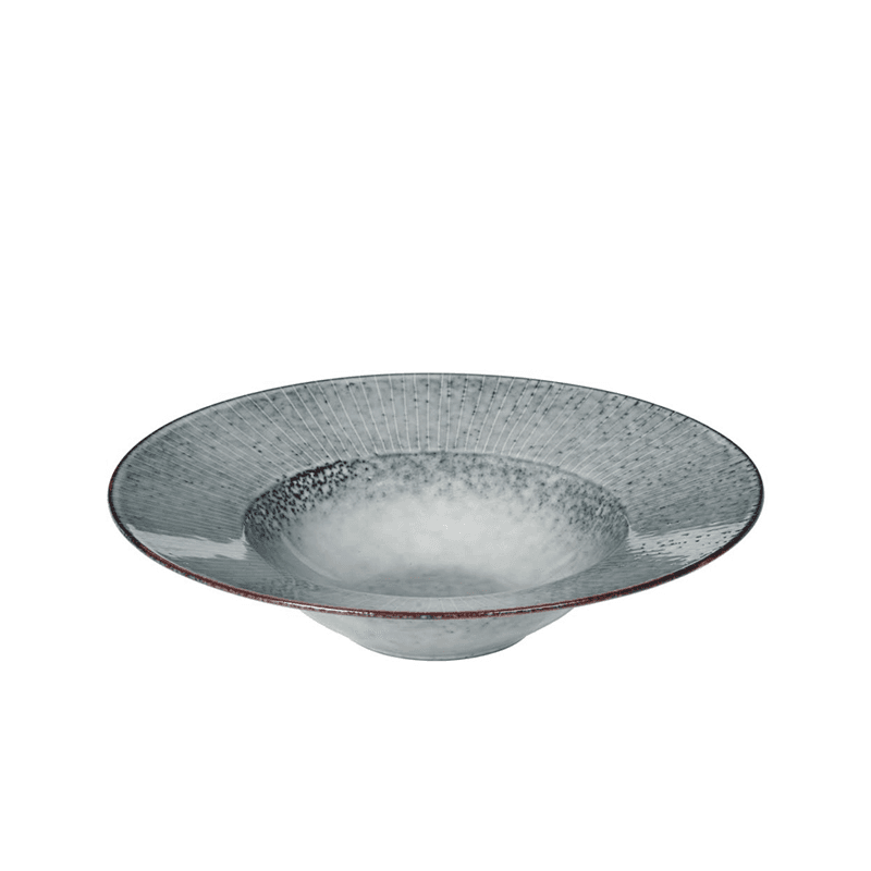 Nordic Sea Deep Pasta Plate, Blue