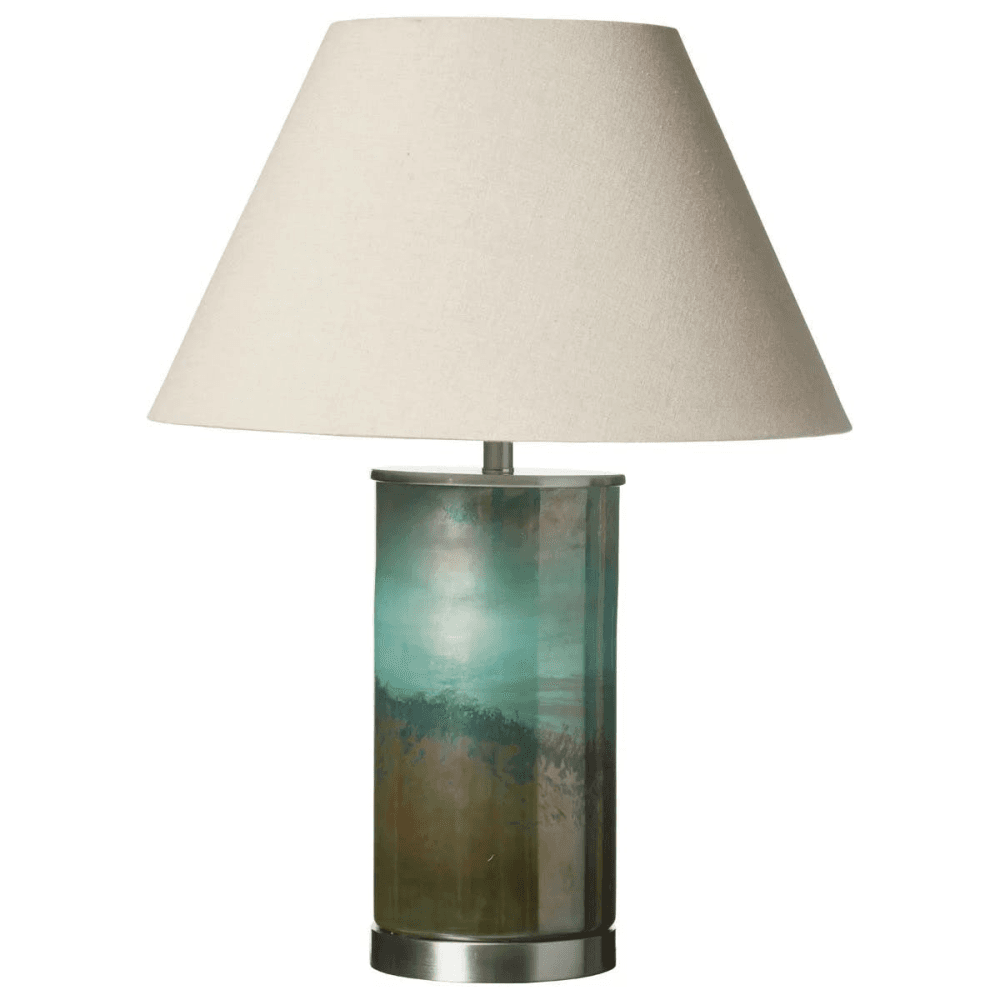 Olja Table lamp - base only, Green Lustre