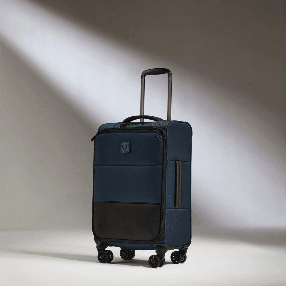 Urban Soft Stripe Cabin Expandable Suitcase