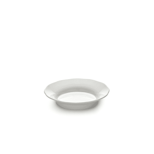 Image showing the Silhouette by Sergio Herman Set of 4 Soup Plates, White product.