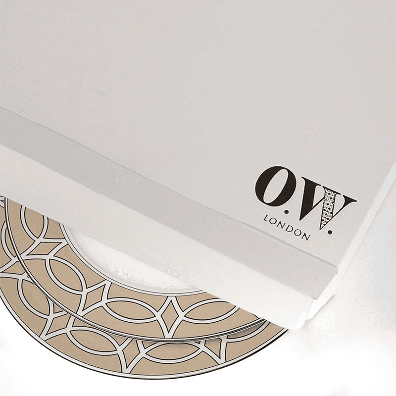 Loop Set of 2 Dinner Plates
