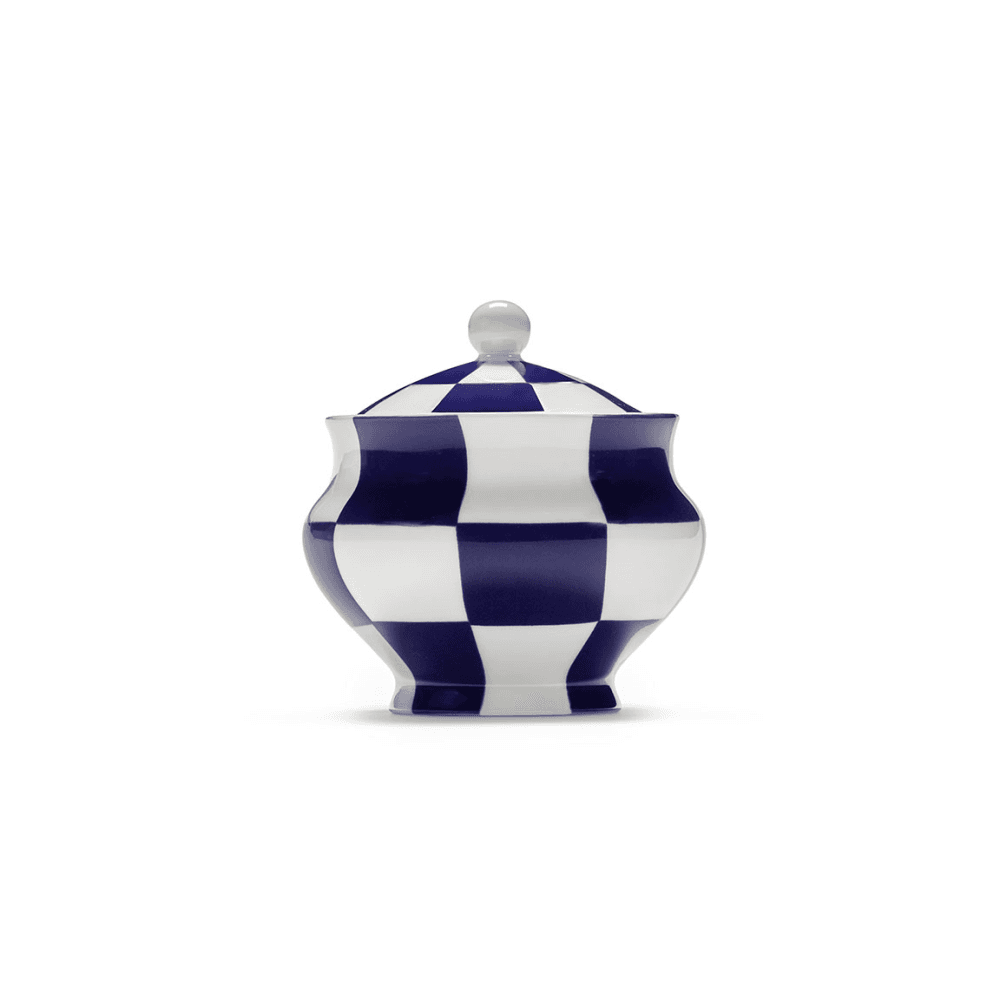 Les Objets Mouleversants by Wouters&Hend Fete des Betes Sugar Bowl, Blue