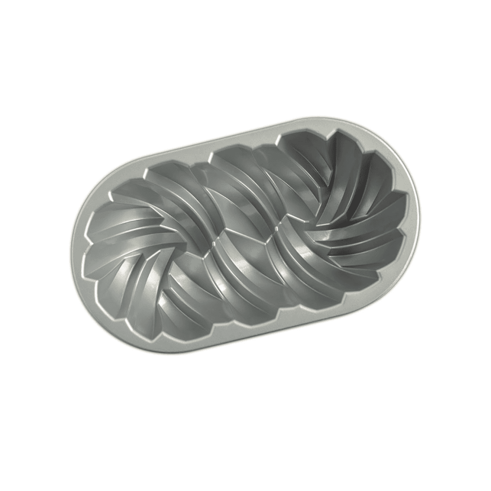 Premier Cast Braided Loaf Pan, Gold