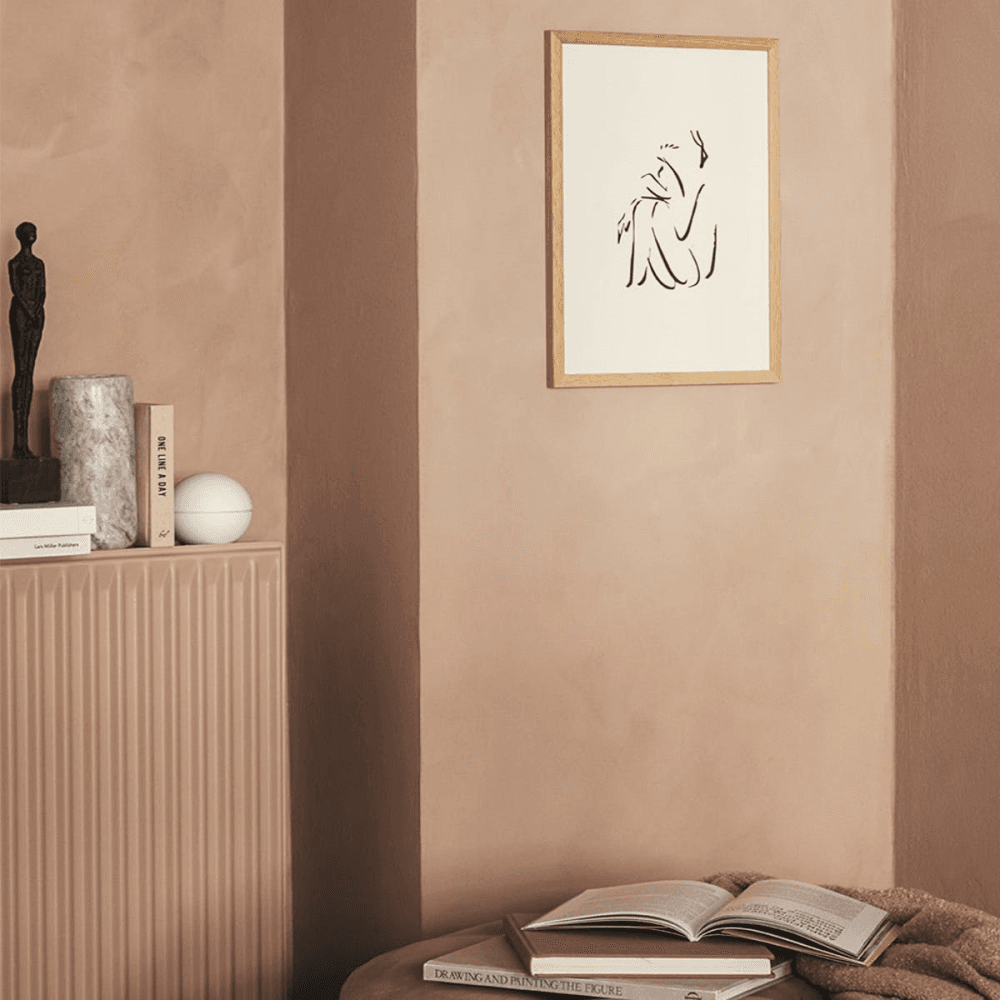 Calm - Lucrecia Rey Cara Art Print, Multi