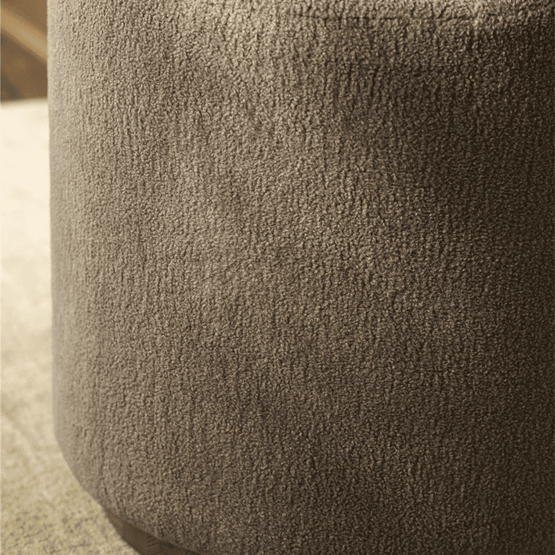 Whittlebury Foot Stool, Grey