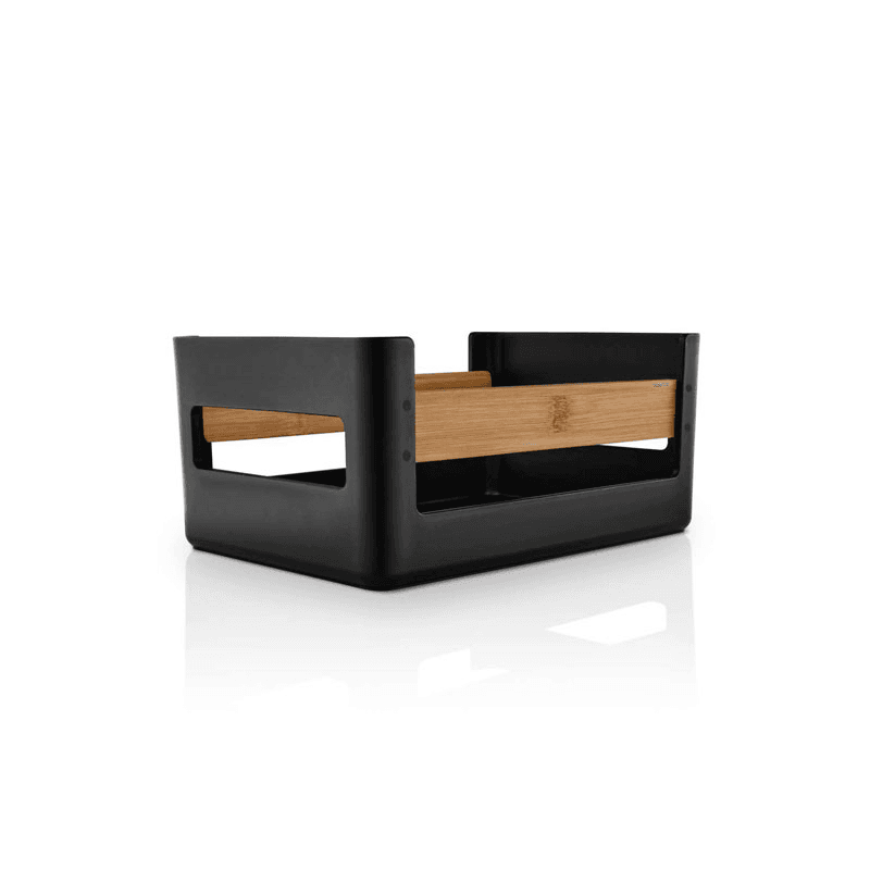 Nordic Kitchen Pantry Crate, Black
