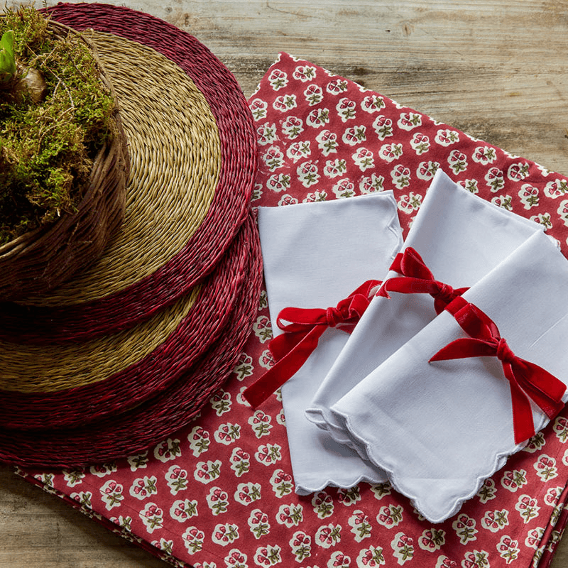 Mini Scallop Napkin