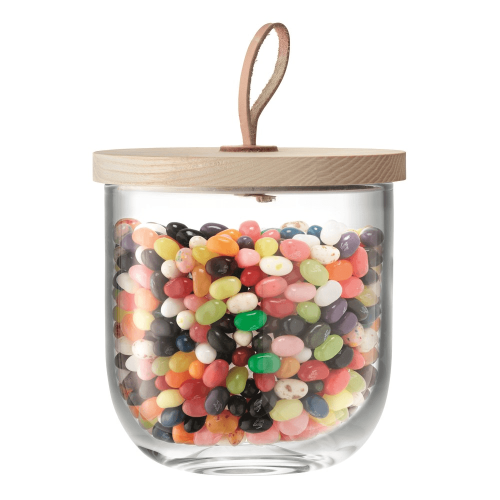 Ivalo Storage container with ash lid, clear