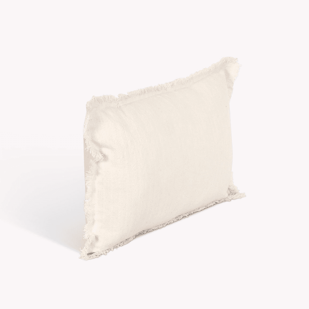 Saddlewood Cushion, Ivory