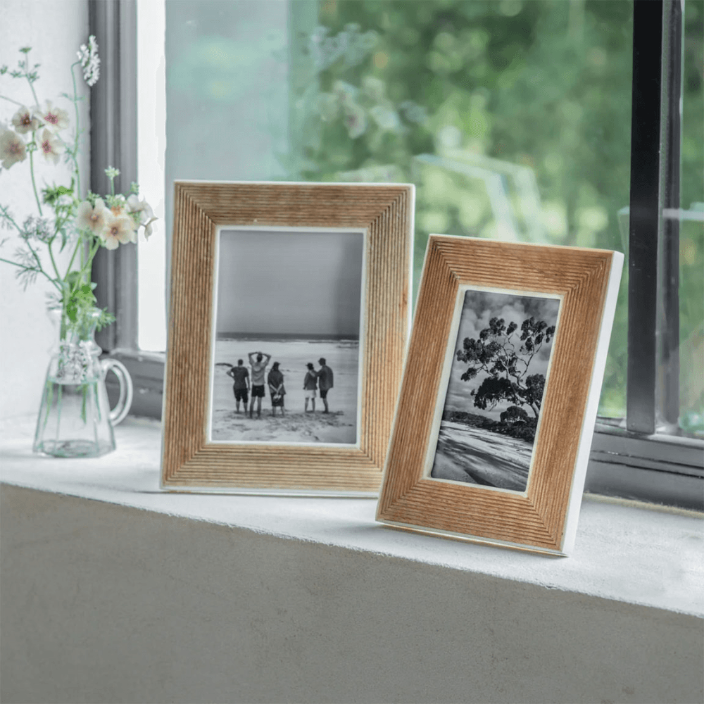 Langley Photo Frame, Brown