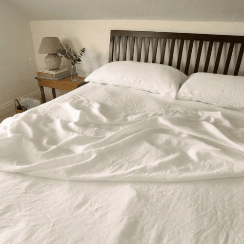Image showing the Linen Fitted Sheet product.