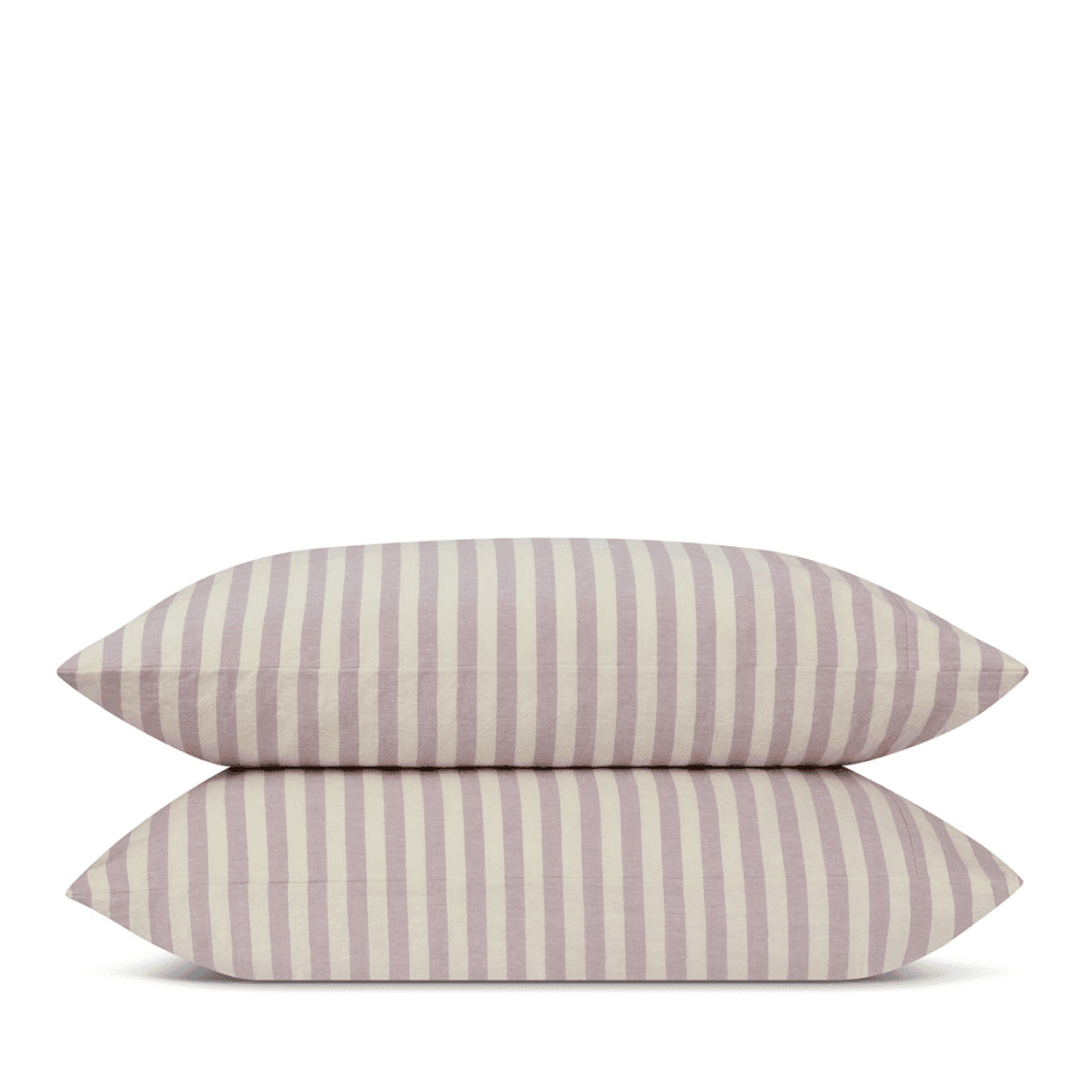 Pembroke Stripe Pair of Linen Blend Pillowcases