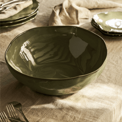 Image showing the Ithaca Salad Bowl, 31cm, Moss product.