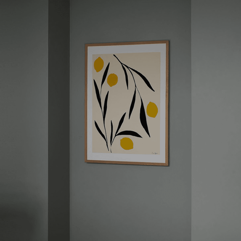 Lemon - Anna Morner Art Print, Multi