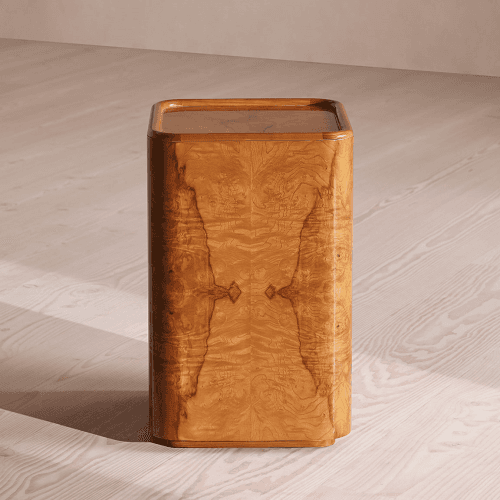 Image showing the Dawson Dawson Side Table, Olive Ash Burl product.