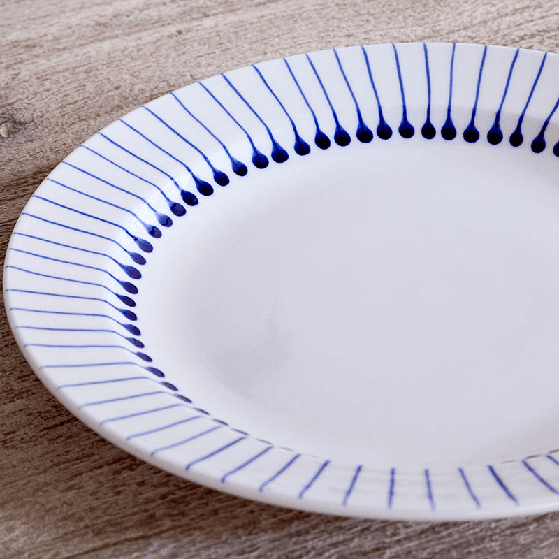 Iba Side Plate, Indigo