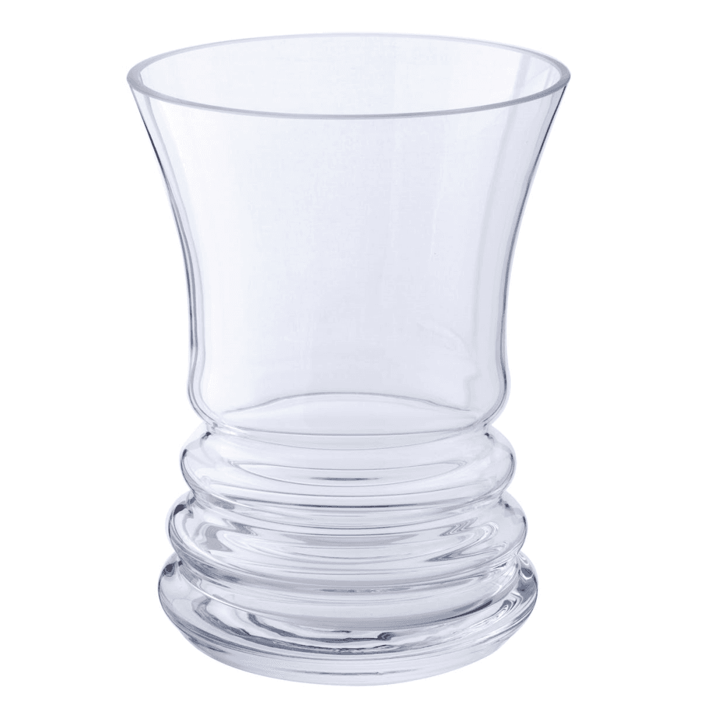 Wibble Wide Vase, Clear