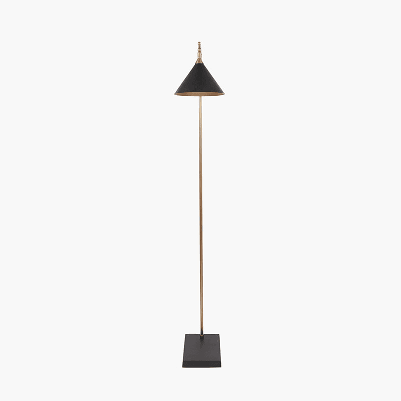 Zeta Floor Lamp, Matt Black