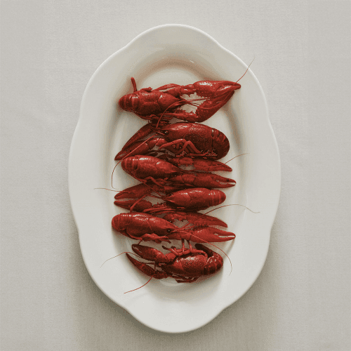 Image showing the Silhouette by Sergio Herman Set of 2 High Oval Plates, White product.