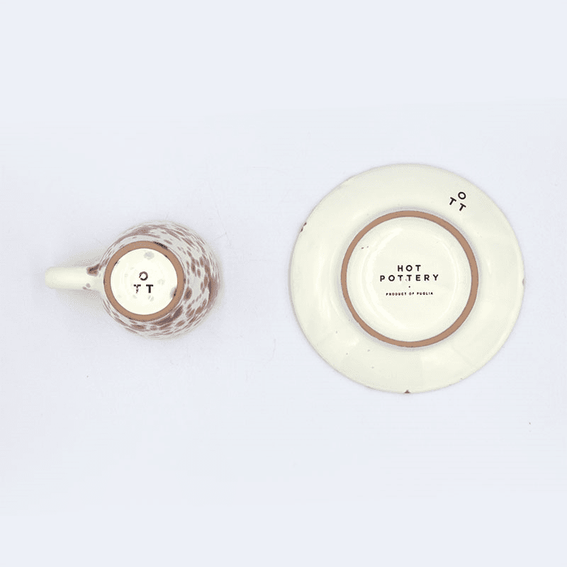 Splatter Espresso Cup & Saucer